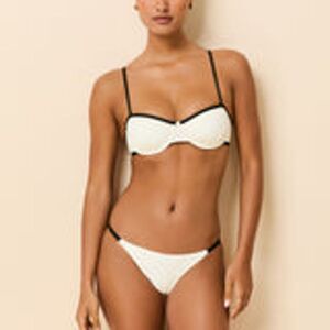 Solid and Striped Jordana Bikini Top Brule / Noir